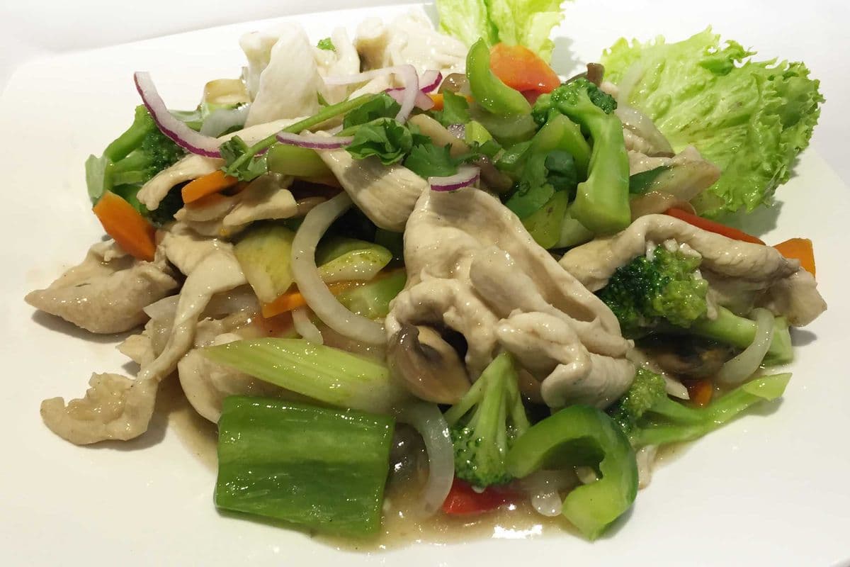 C2. Stir Fried Chicken with Mixed Vegetables