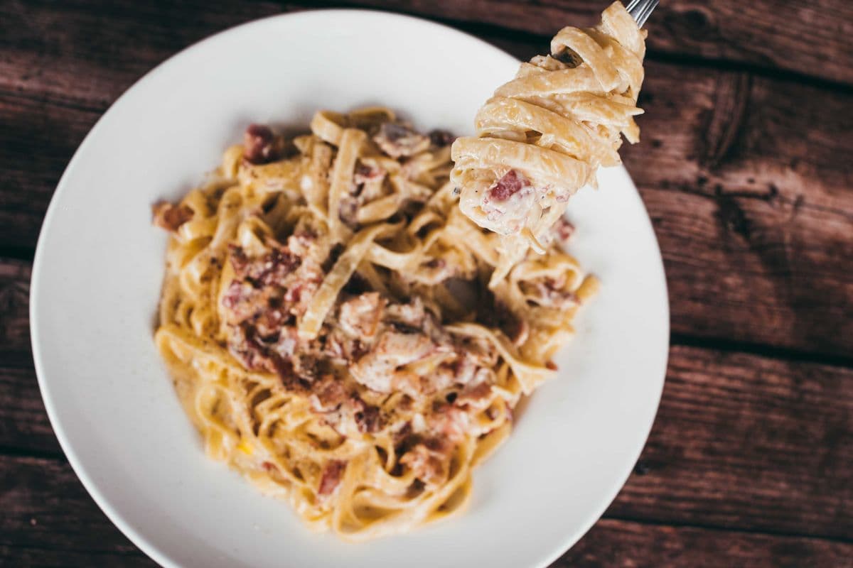 Fettuccine Carbonara