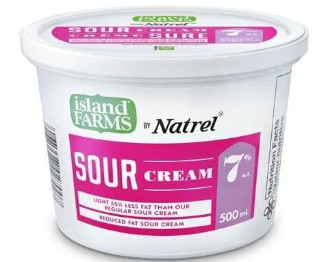 ISLAND FARMS SOUR CREAM LIGHT 7% 500ML