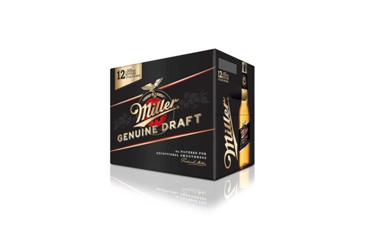 MGD Miller Genuine Draft (12 Pack) (12 x 330ml)