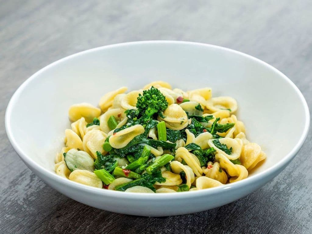 Orecchiette Con Rapini Pasta