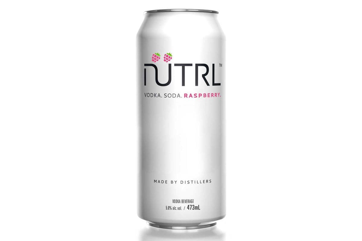Nutrl Vodka Soda Raspberry (1 x 473ml)