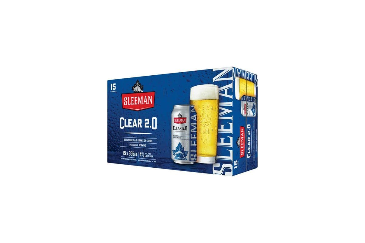 Sleeman Clear 2.0 (15 Cans) (15 x 355ML)