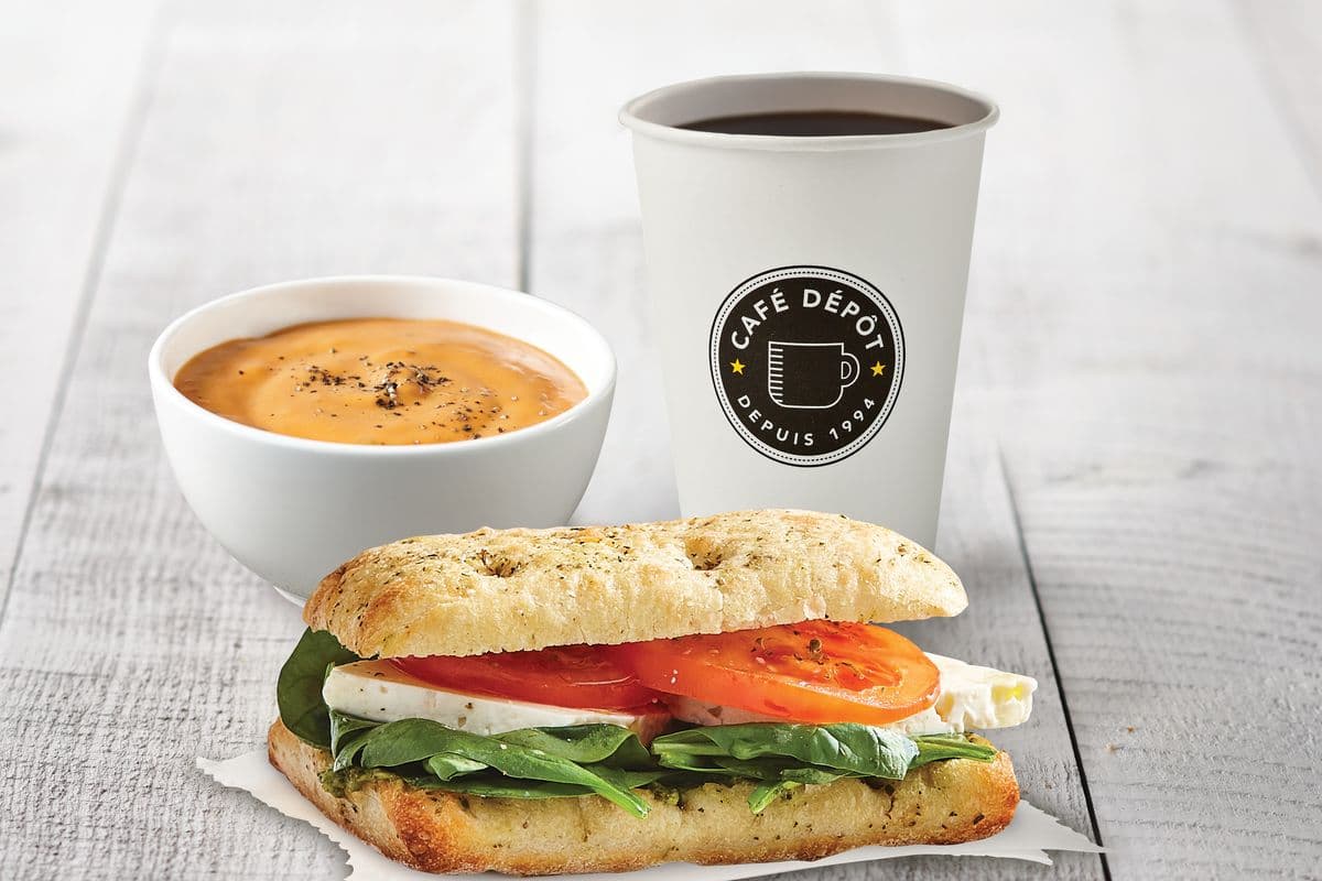 Trio sandwich végé misto / Veggie Misto Sandwich Trio