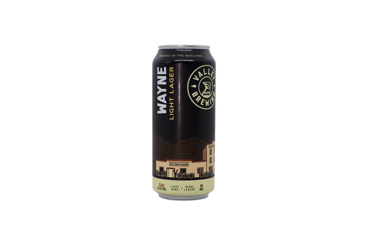 Wayne Light Lager (4 x 473mL Cans)