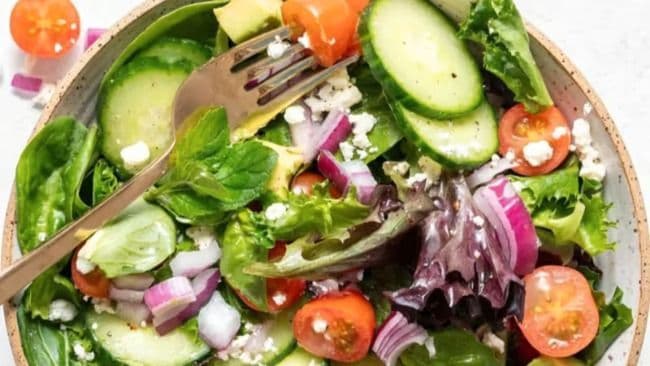 Spring mix salad