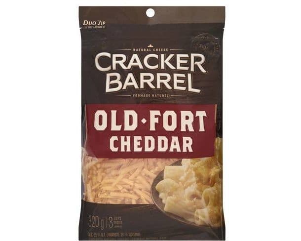 CRACKER BARREL OLD-FORT CHEDDAR 320G