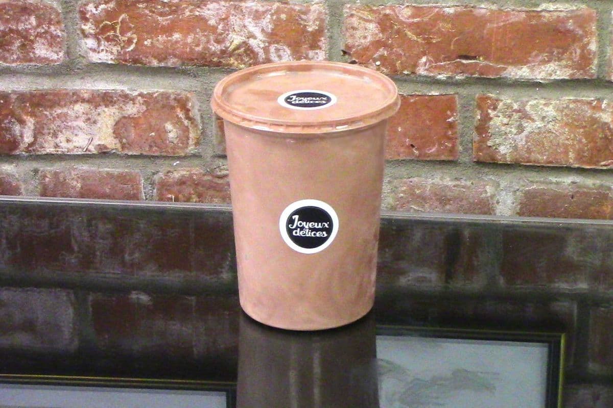 Pot de Crème Glacée au chocolat 1 Litre