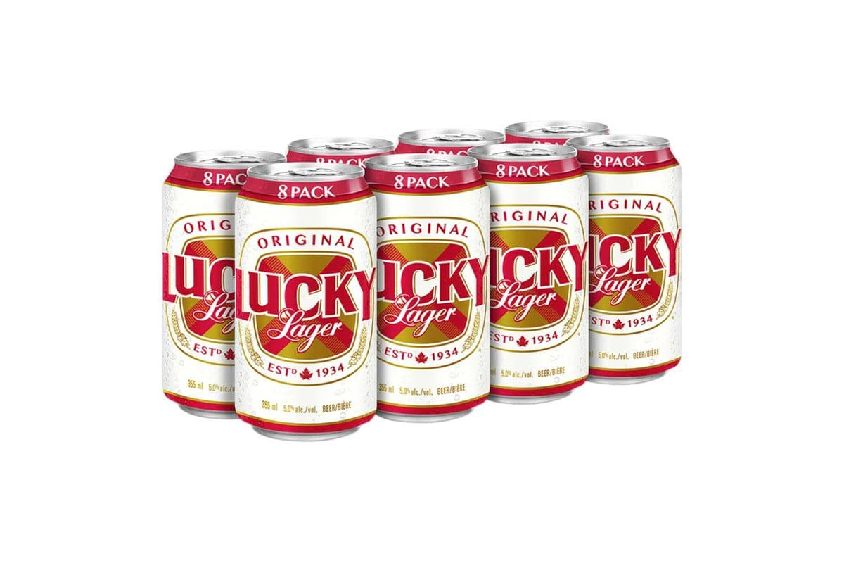 Lucky Lager 8pk (8 x 355ml)