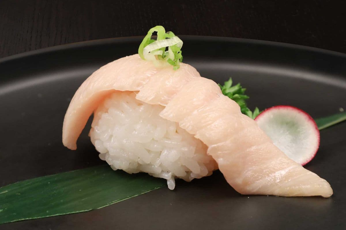 Toro Raw Fish Nigiri Sushi