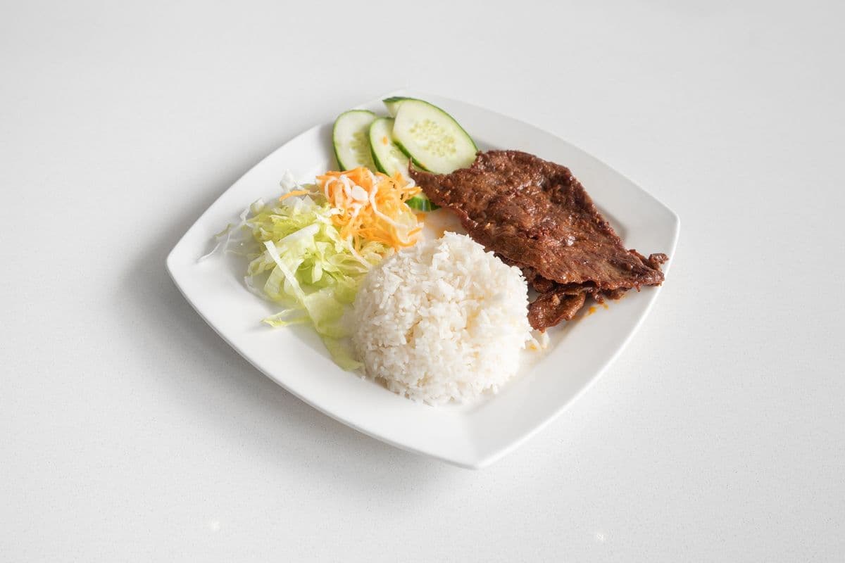 Grill Beef on Rice