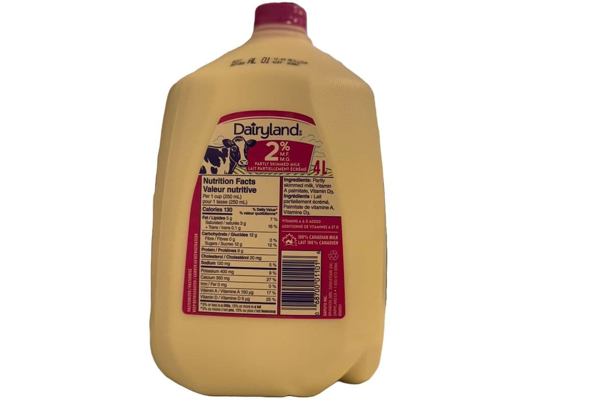 Dairyland Milk 2% (4L)