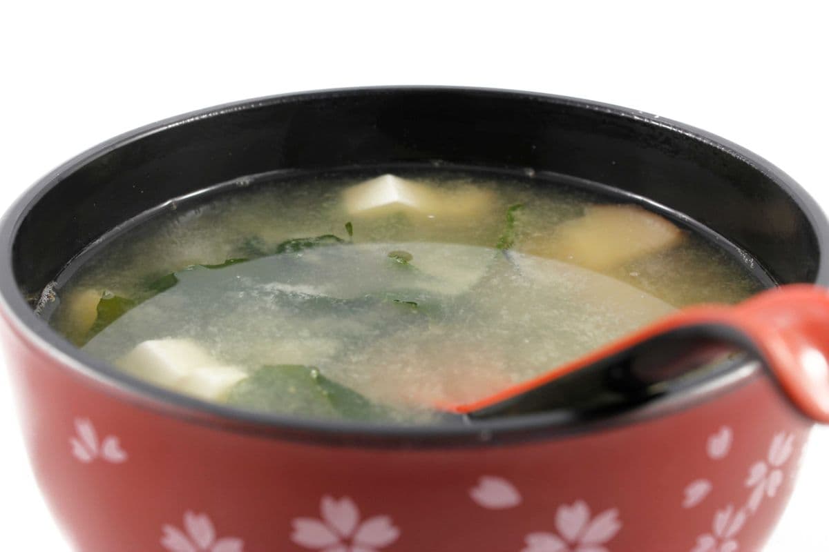 595. Soupe Miso Végétarienne