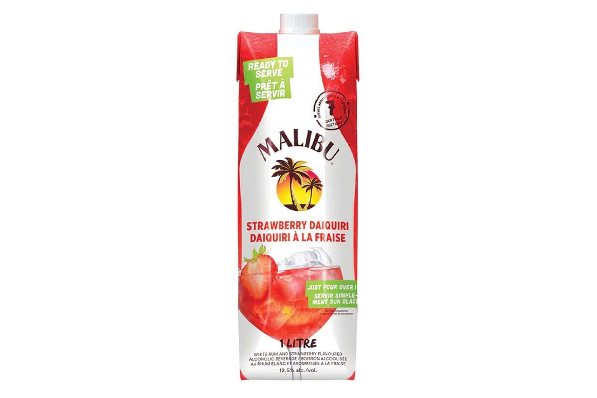 Malibu Strawberry Daiquiri-1L (1 x 1L)