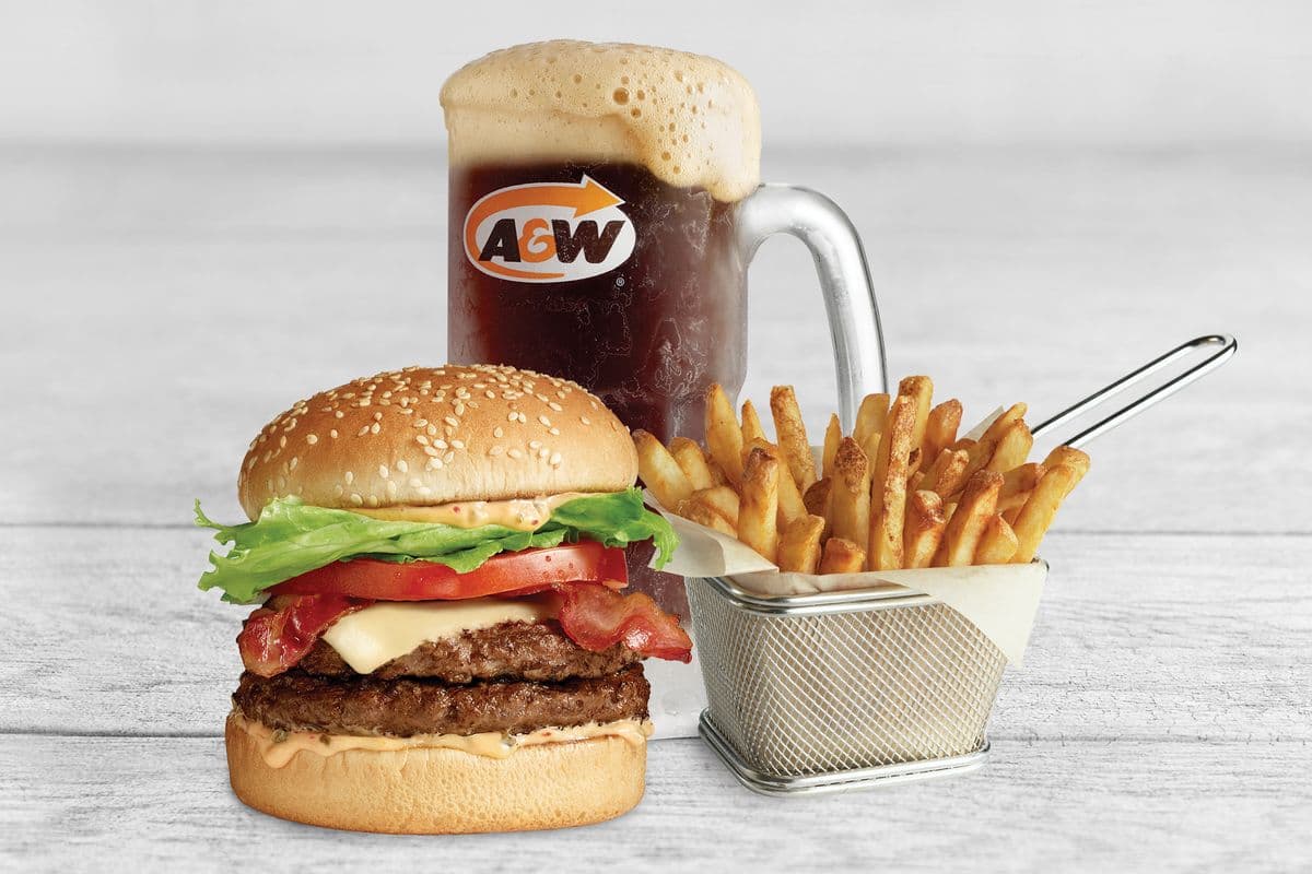Double Mozza Burger Combo