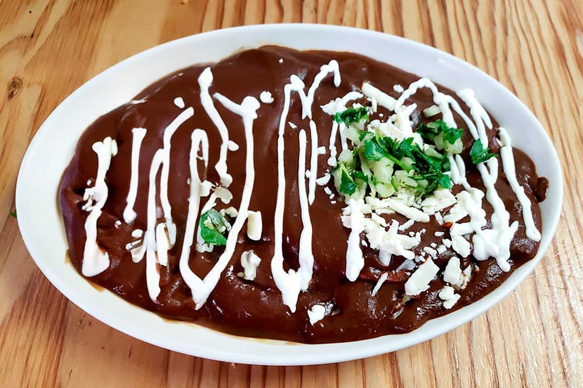 * Enchiladas Mole