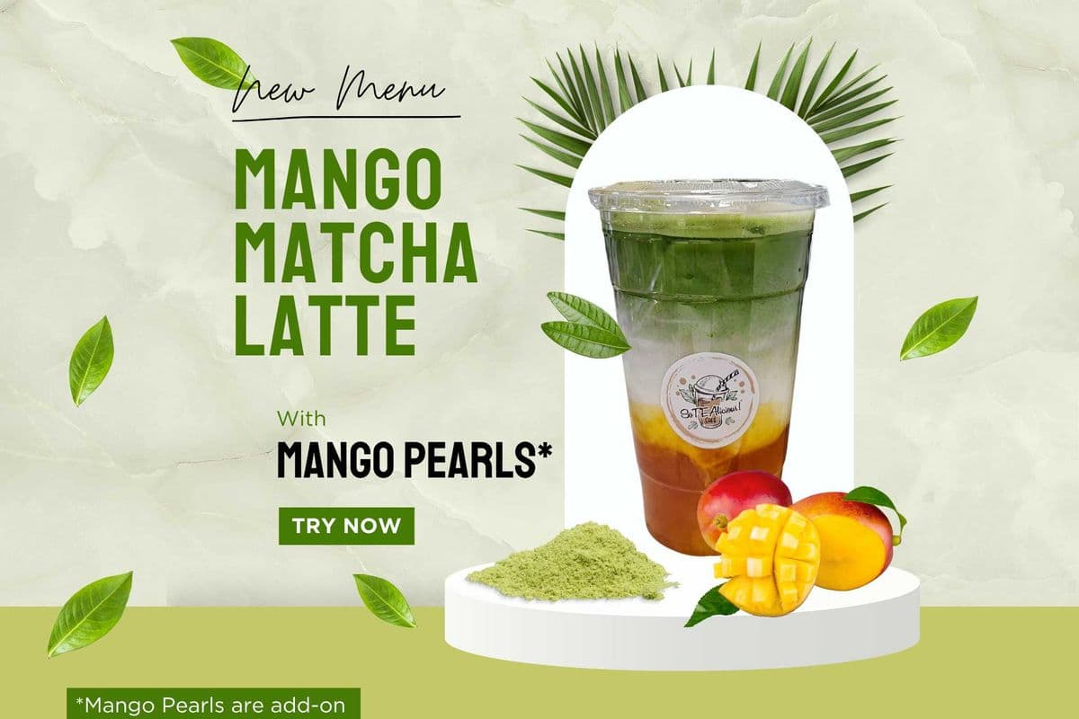 Mango Matcha Latte (700ml)