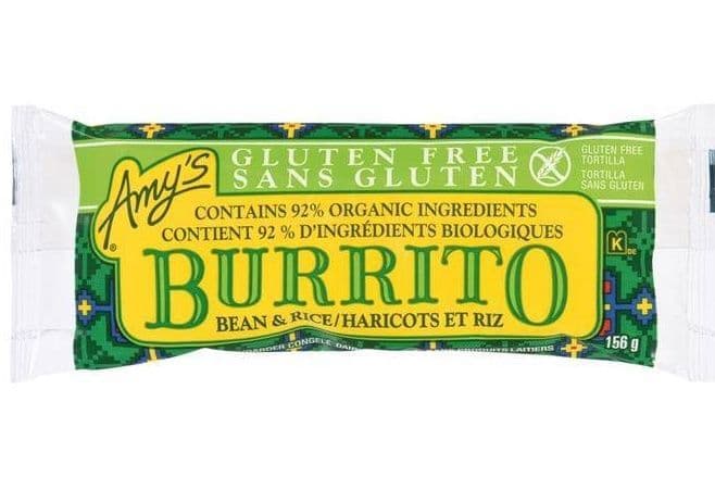 AMY'S GLUTEN FREE BURRITO 156G (FROZEN)
