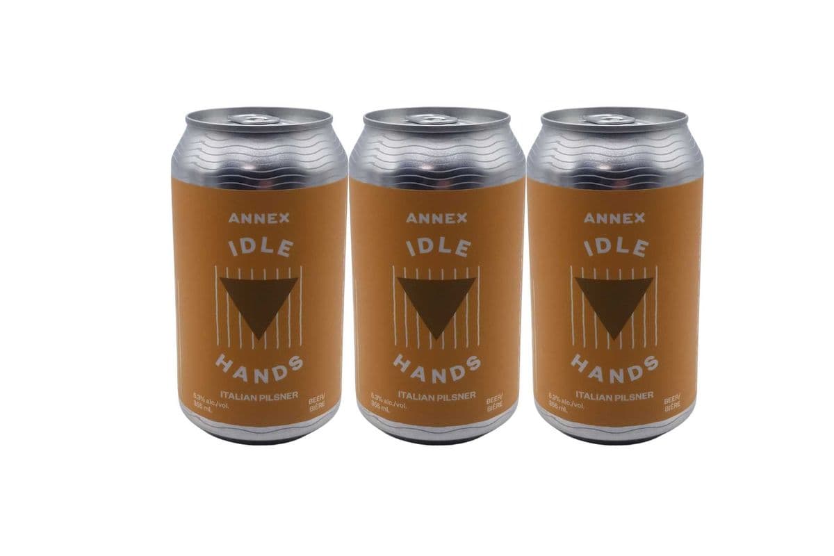 Annex Idle Hands Italain Pilsner (6 Cans) (6 x 355ml)