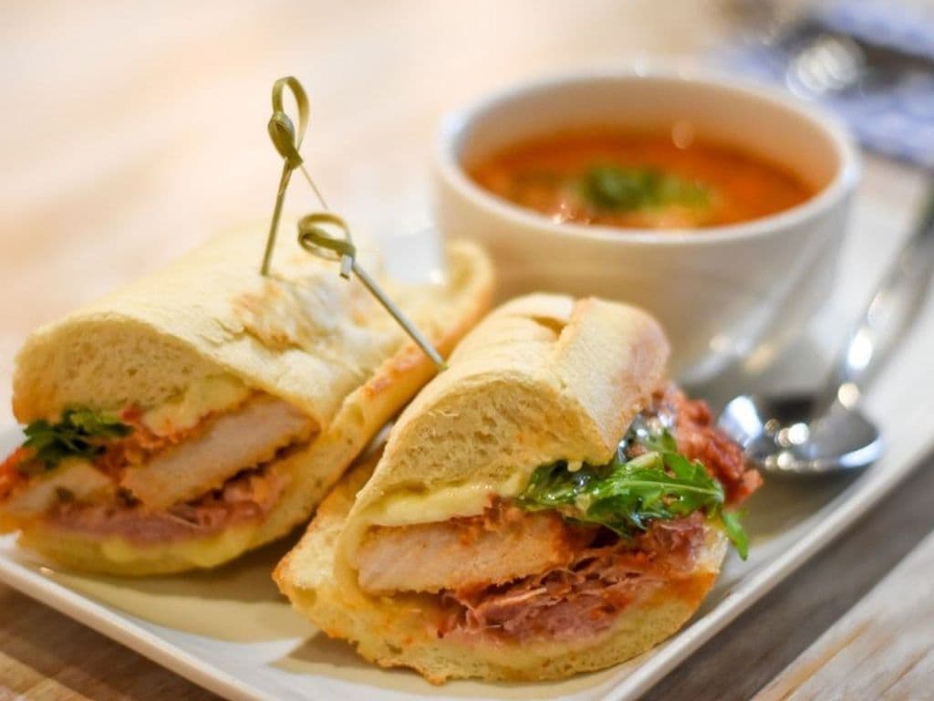 Chicken Parmigiano Sandwich