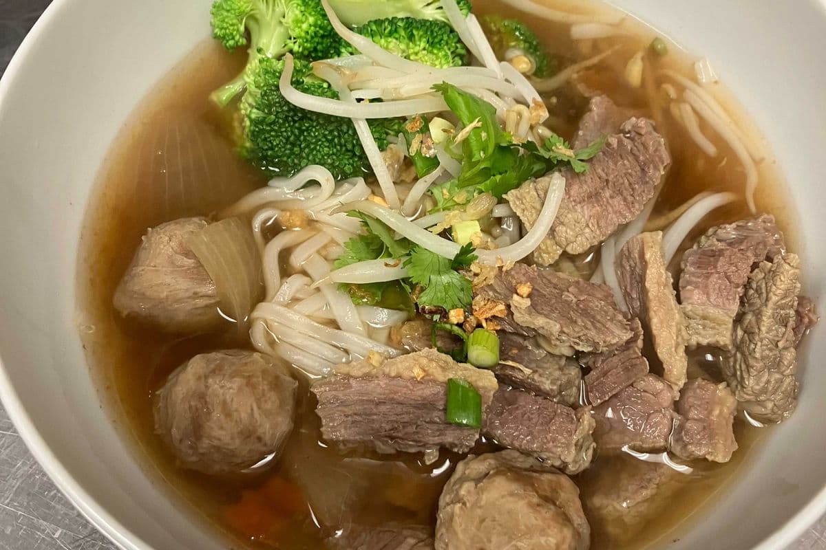 Braised Beef Boat Noodle Soup