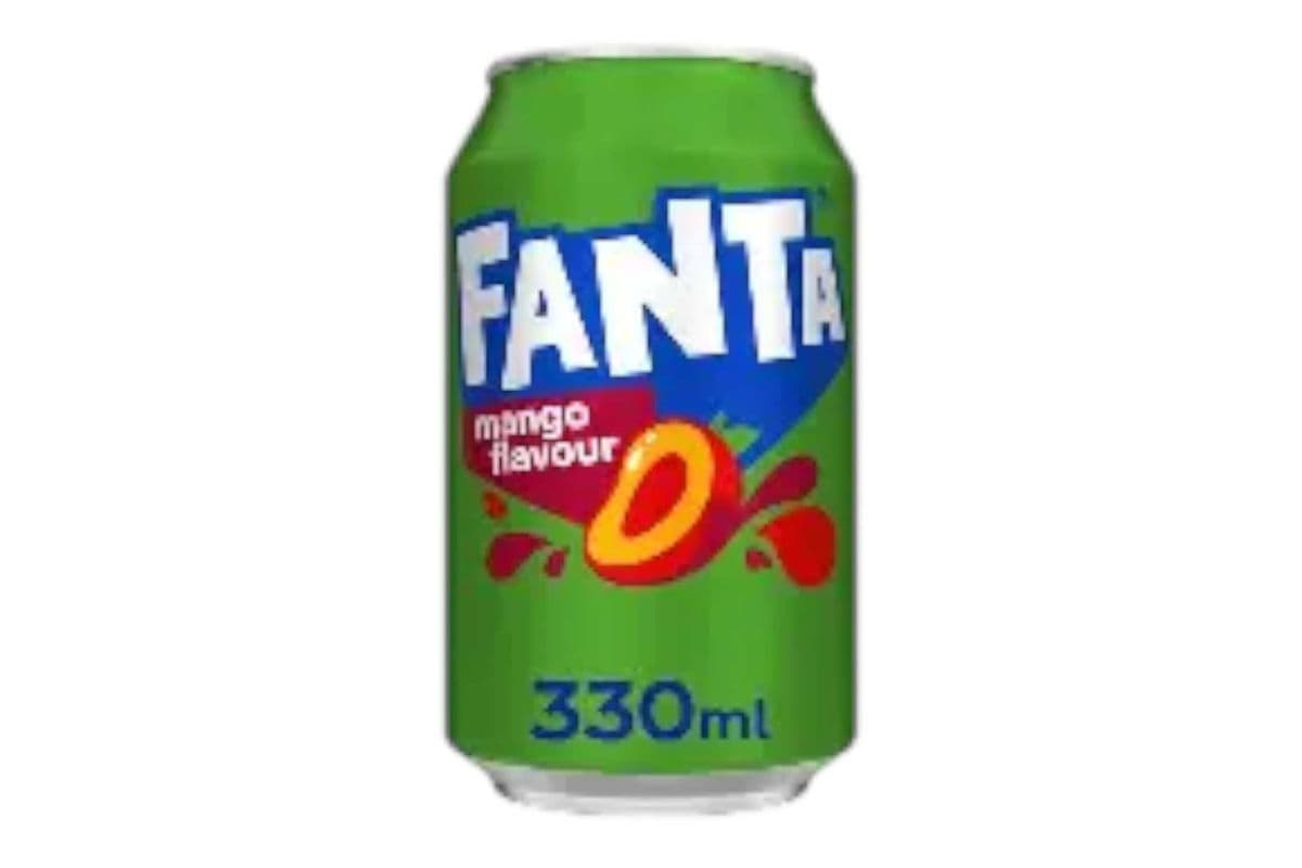 Fanta Mango Flavour (330ml) (56 Cal)