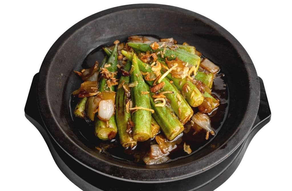 Teriyaki Lemon Okra