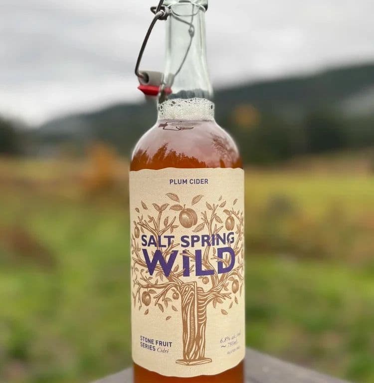 Salt Spring Wild Cider Plum, 750 ml