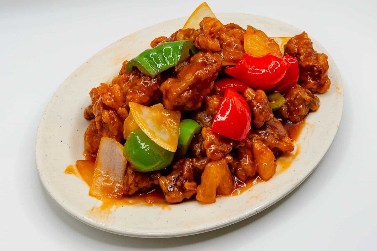 037 Deep-Fried Spareribs with Sweet and Sour Sauce 甜酸炸排骨