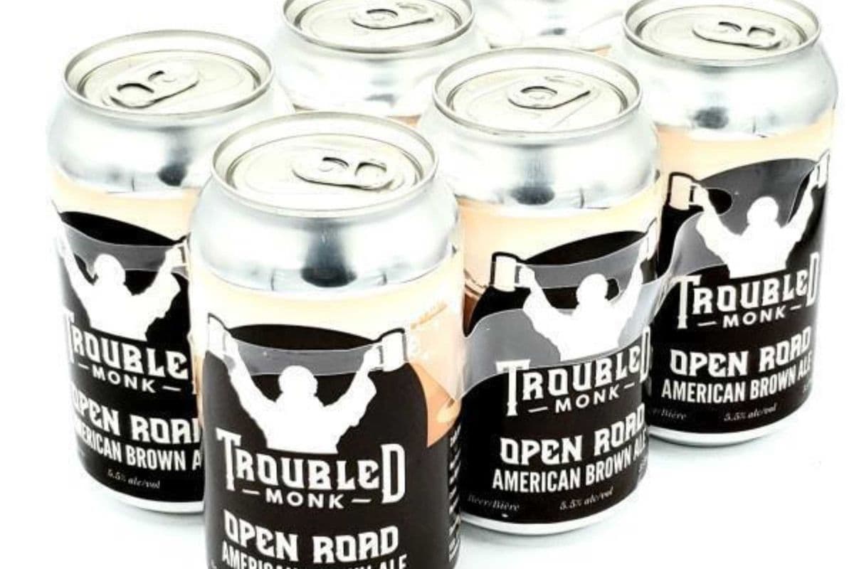 Troubled Monk Open Road Brown Ale (6 x 355ml)