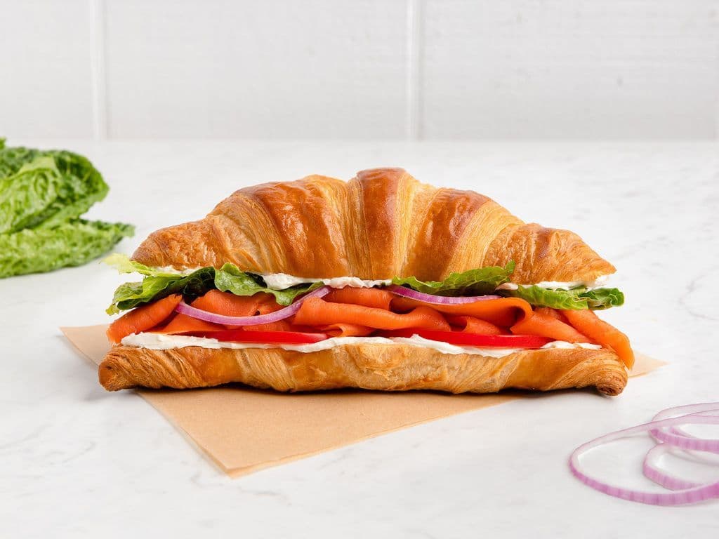Smoked Salmon Croissant