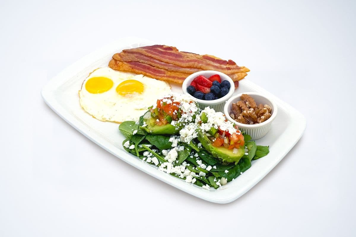 Keto Breakfast Plate