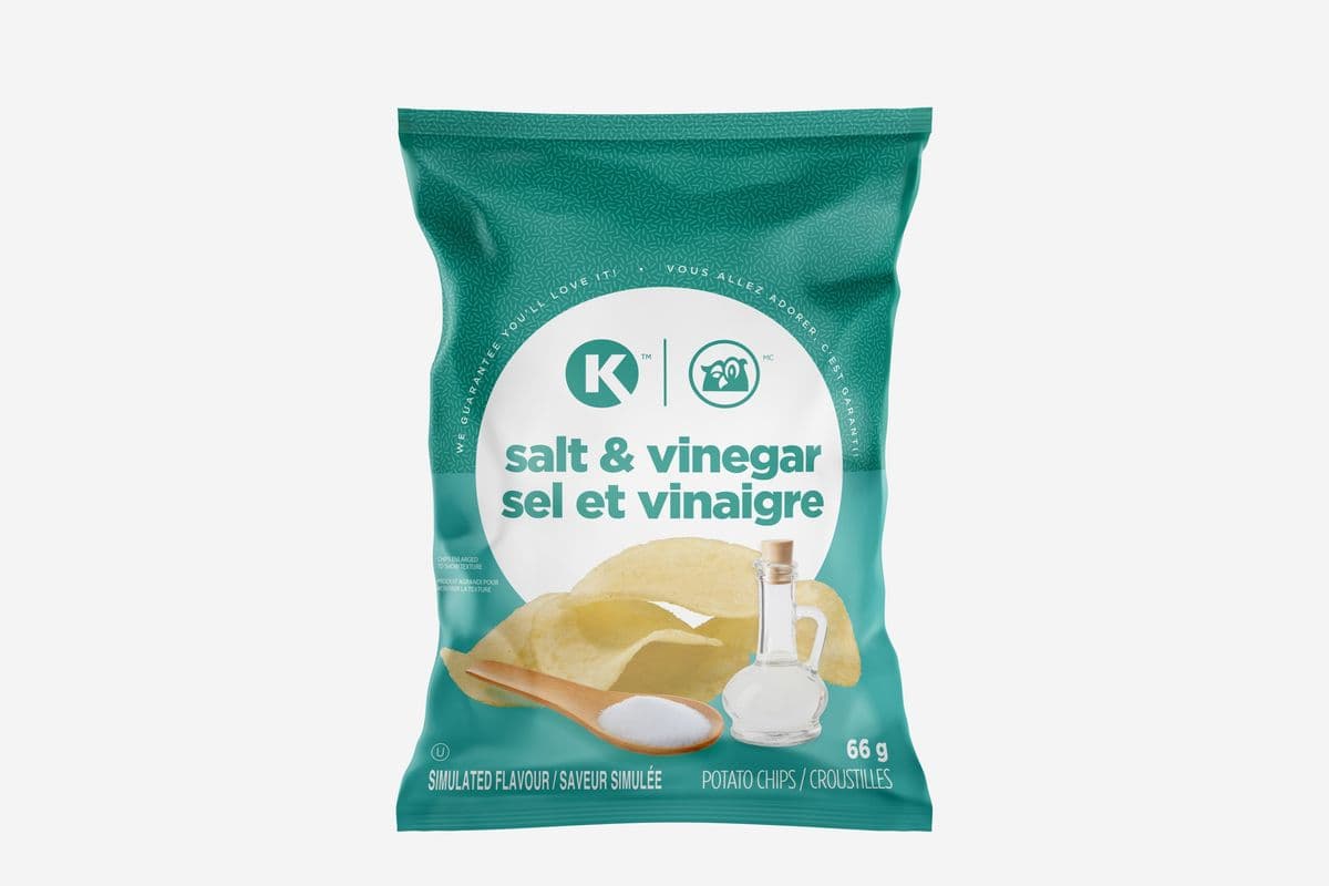 Circle K Salt and Vinegar Chips (66 g)
