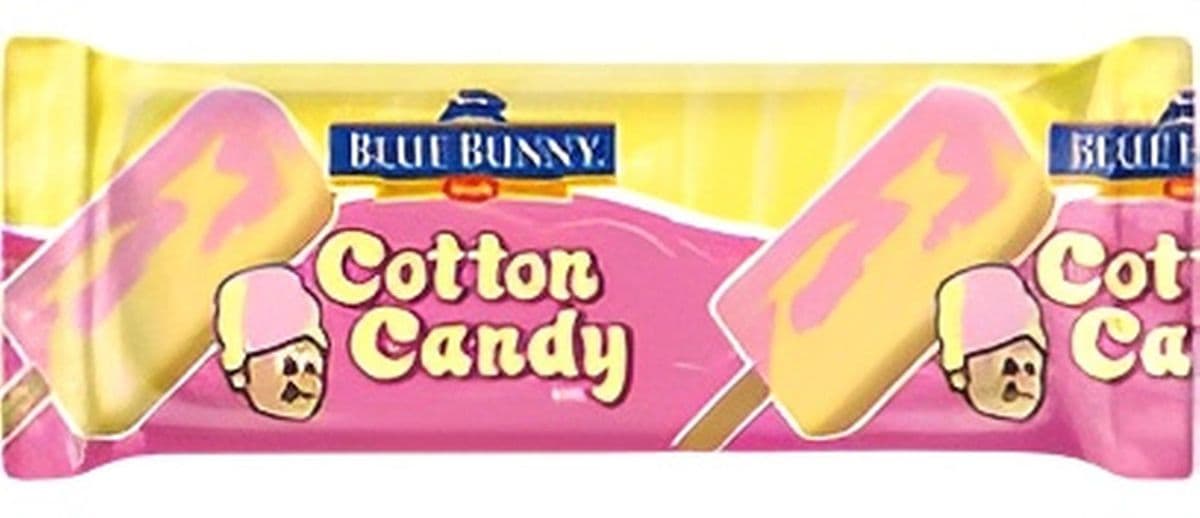 Blue Bunny Cotton Candy Pop Bar(89ml)