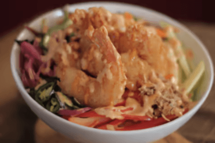 N04. Poké aux crevettes cuites / Boiled Shrimps Poke