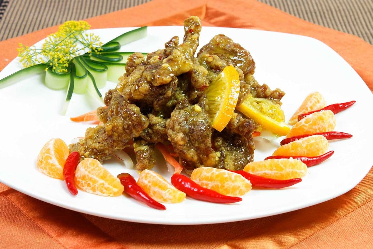 Szechuan Orange Dish