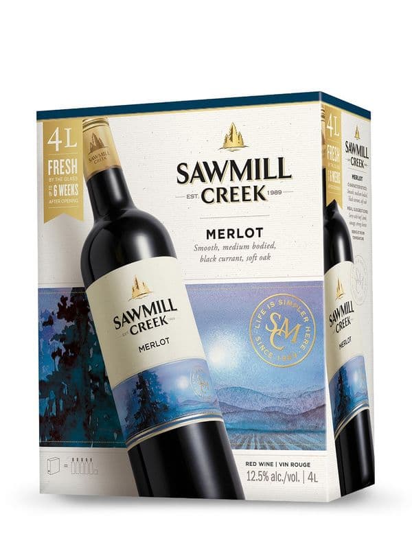 Sawmill Creek Merlot (1 x 4 L)