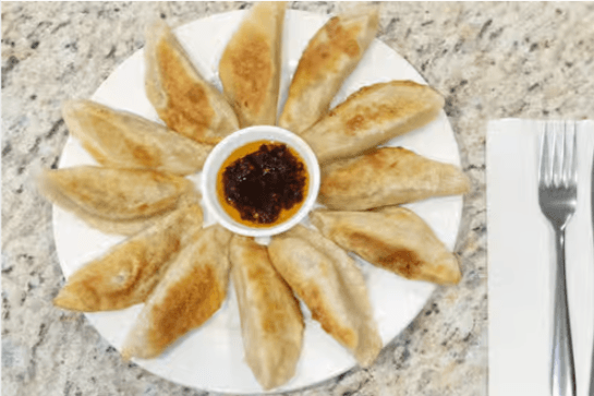 4. Grilled Pork Dumpling (12 pcs) 窝贴