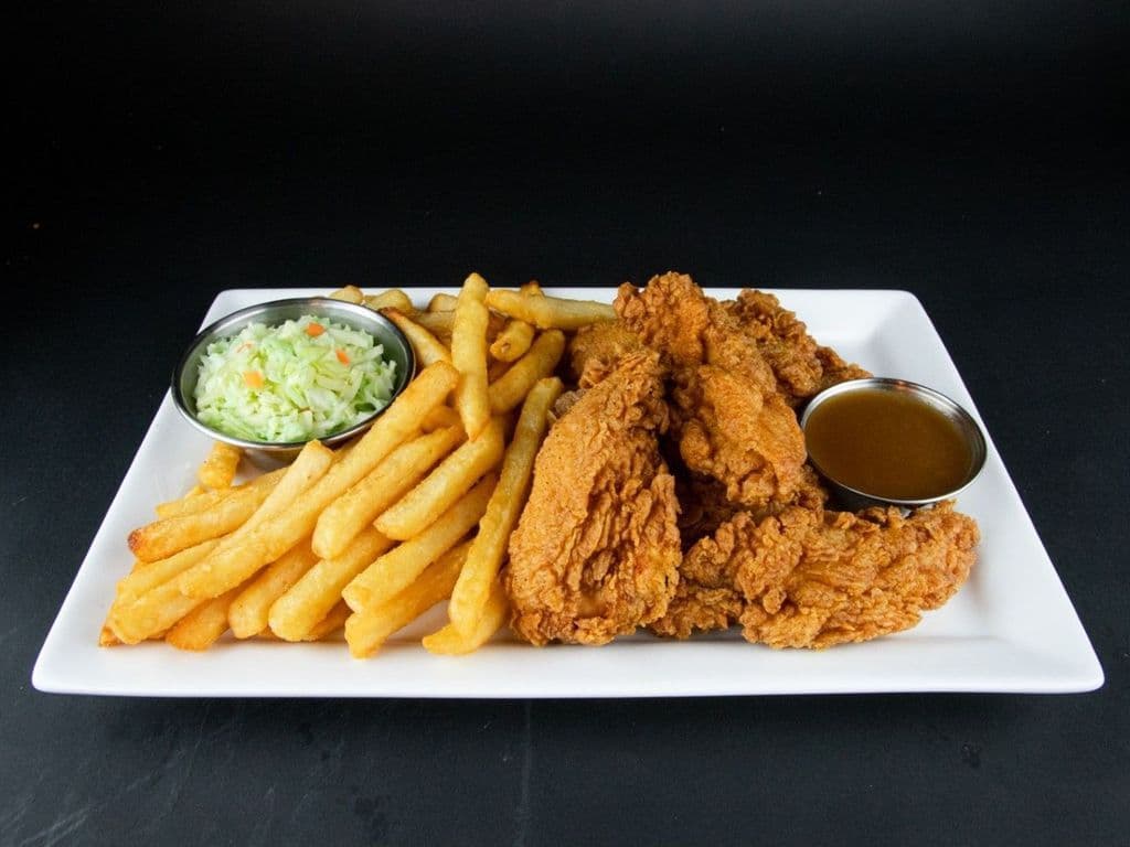 10 Filets de Poulet Frit / 10 Fried Chicken Stips 