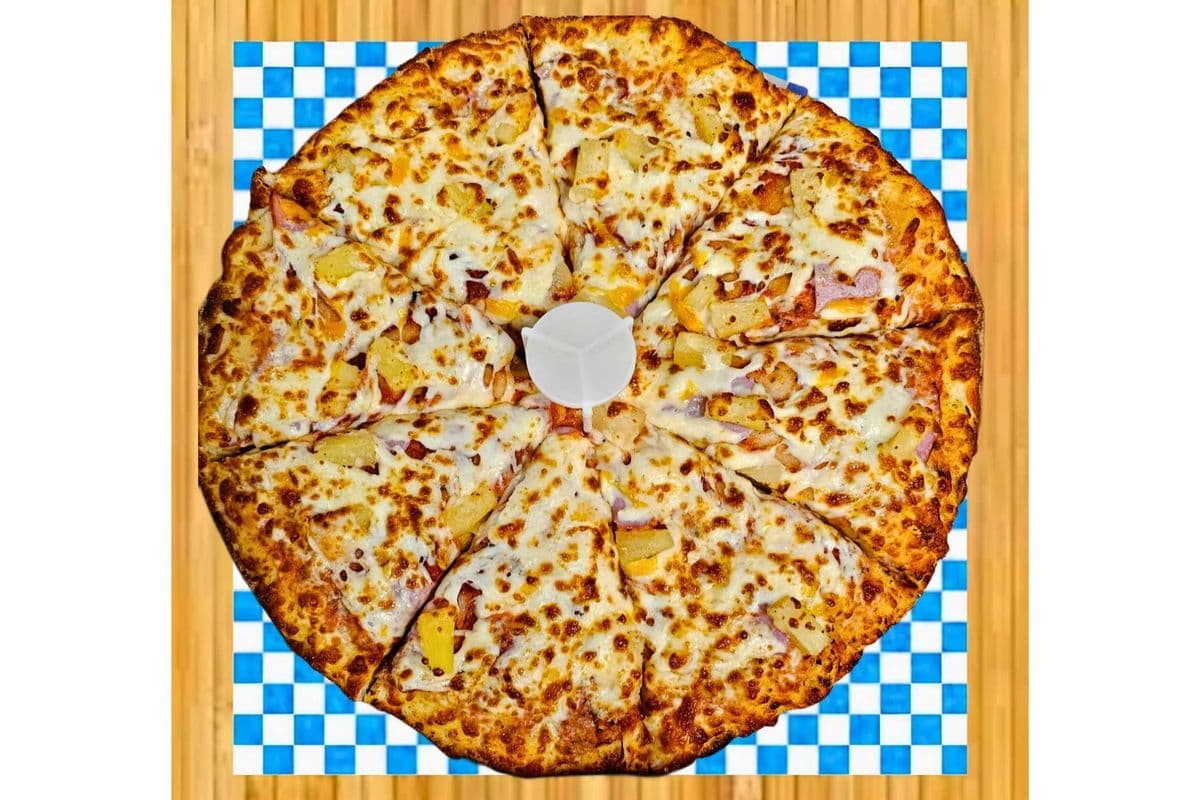 Ham and Pineapple Pizza