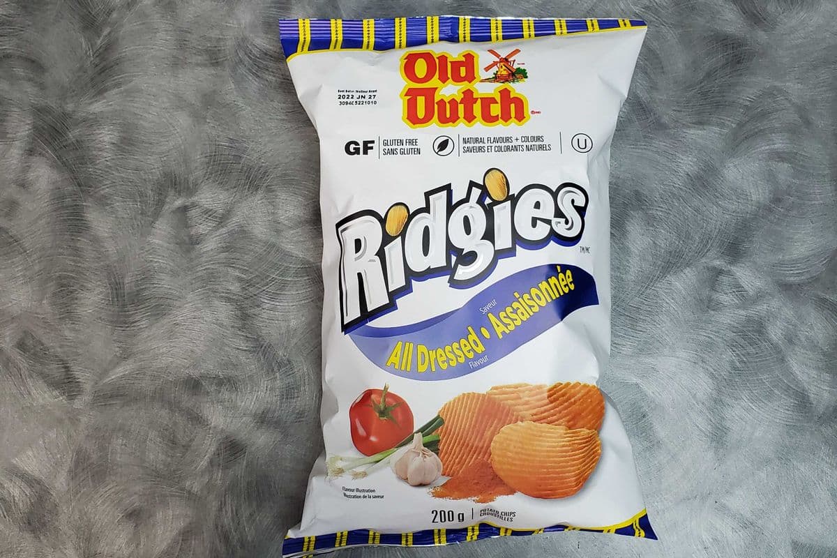 Ridgies All Dressed (200g)