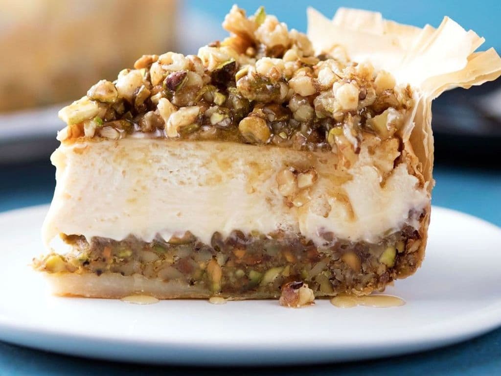 *BAKLAVA CHEESECAKE
