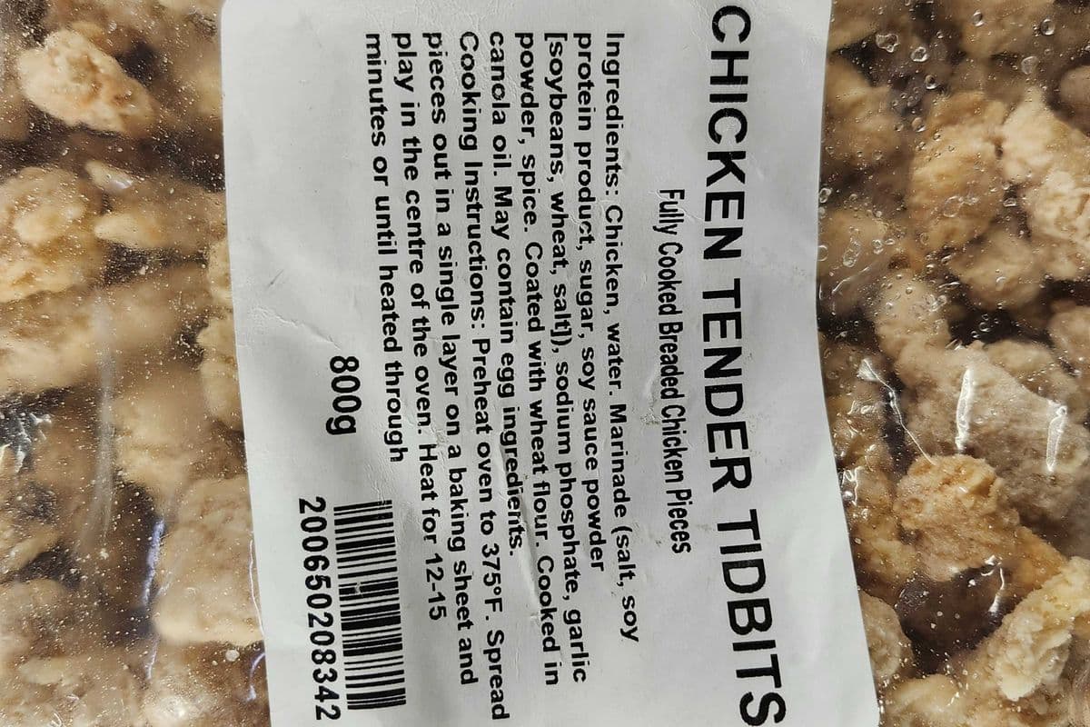 Chicken Tender Bits 800 g