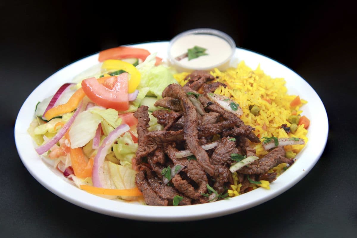 Beef Shawarma Platter