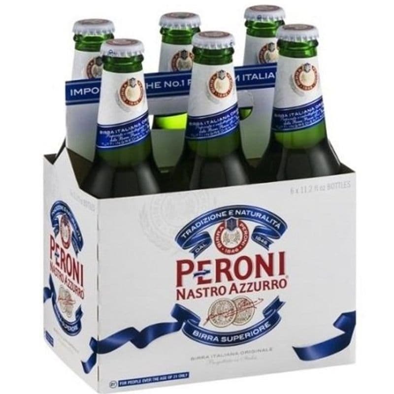 Peroni Nastro Azzuro Lager (6 x 330 ml)