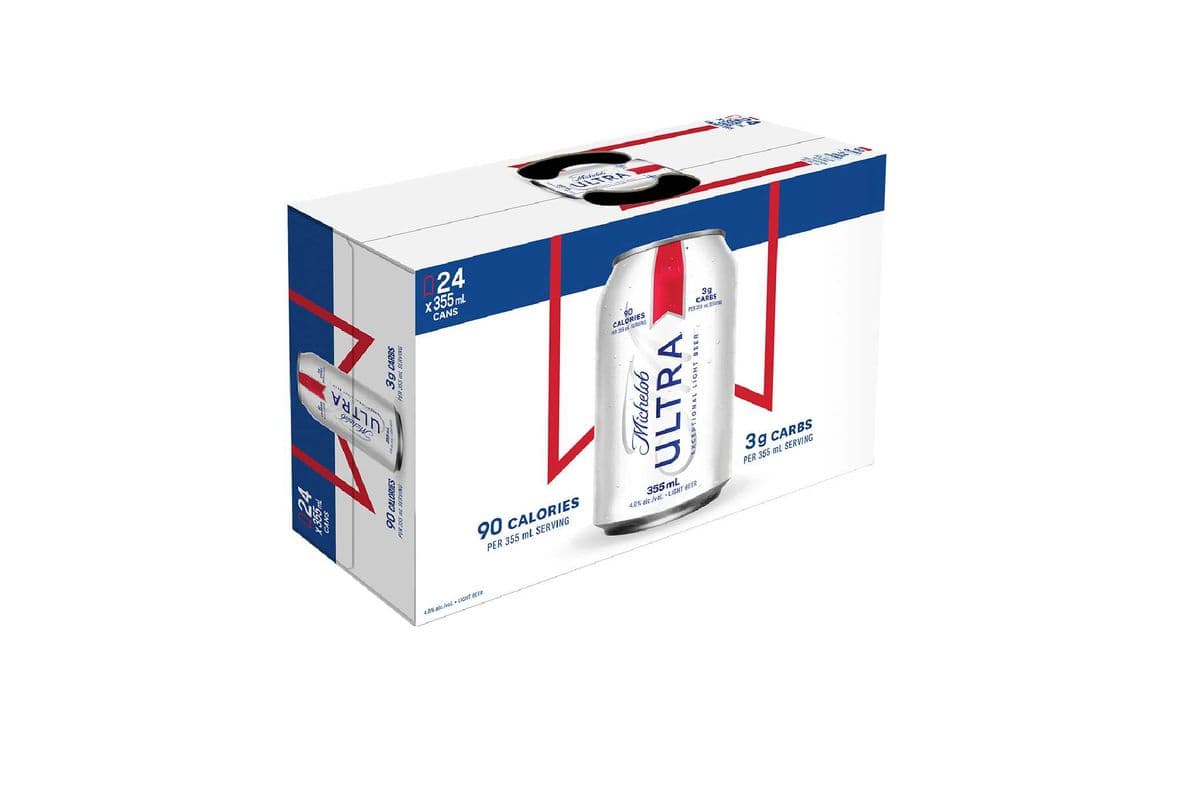 Michelob Ultra (24 Pack Cans) (24 x 355 ml Cans)