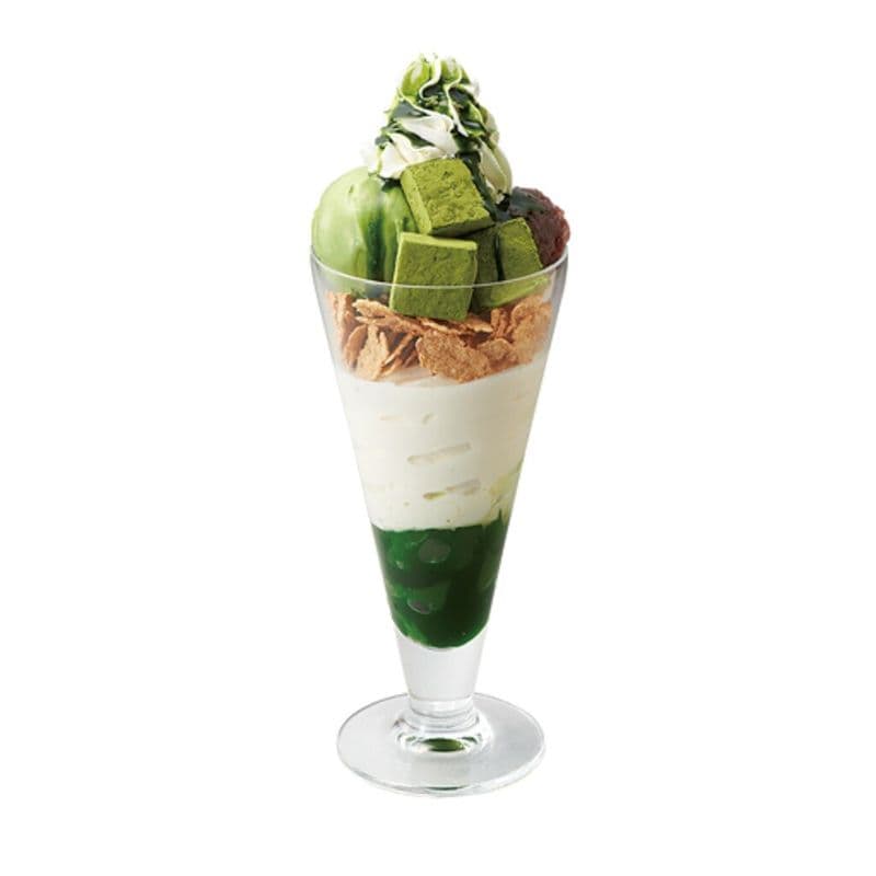Matcha Nama Choco Parfait