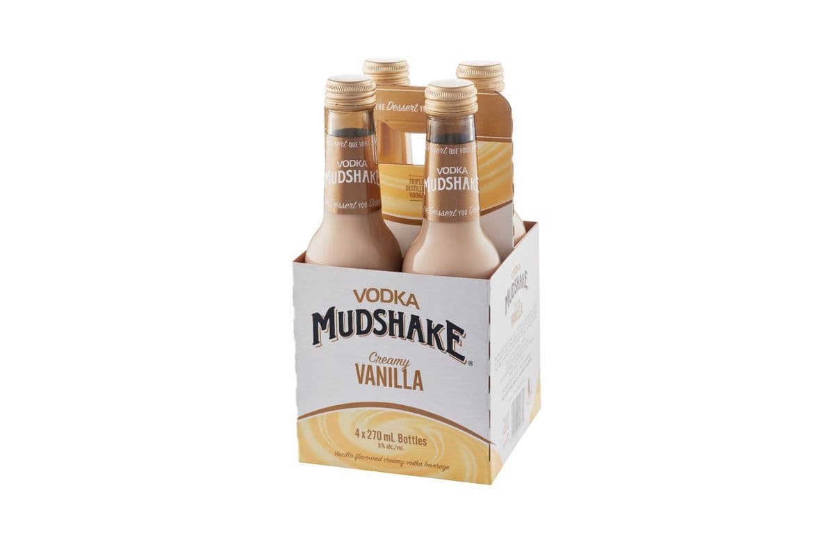 Vodka Mudshake Creamy Vanilla (4 x 270ml Bottles)