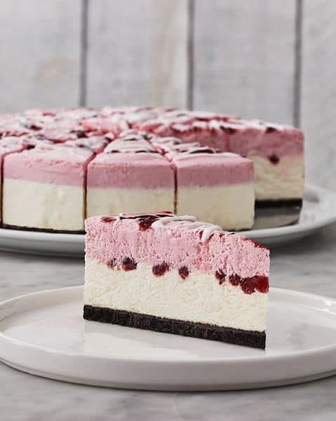 Gateau Fromage Sublime Framboises/ Raspberry Sublime Cheesecake