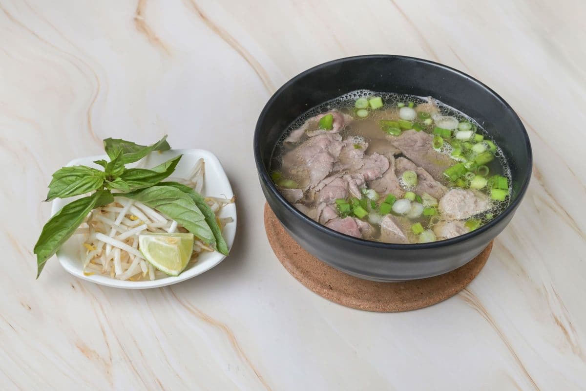 31. Pho Special - Steak, Brisket, Two Beef Balls, and Tendon
